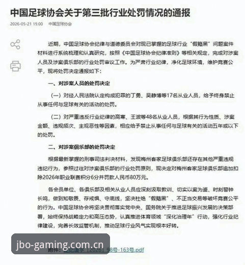 中国足协第三批禁足名单详解——65人受罚背后的行业震荡